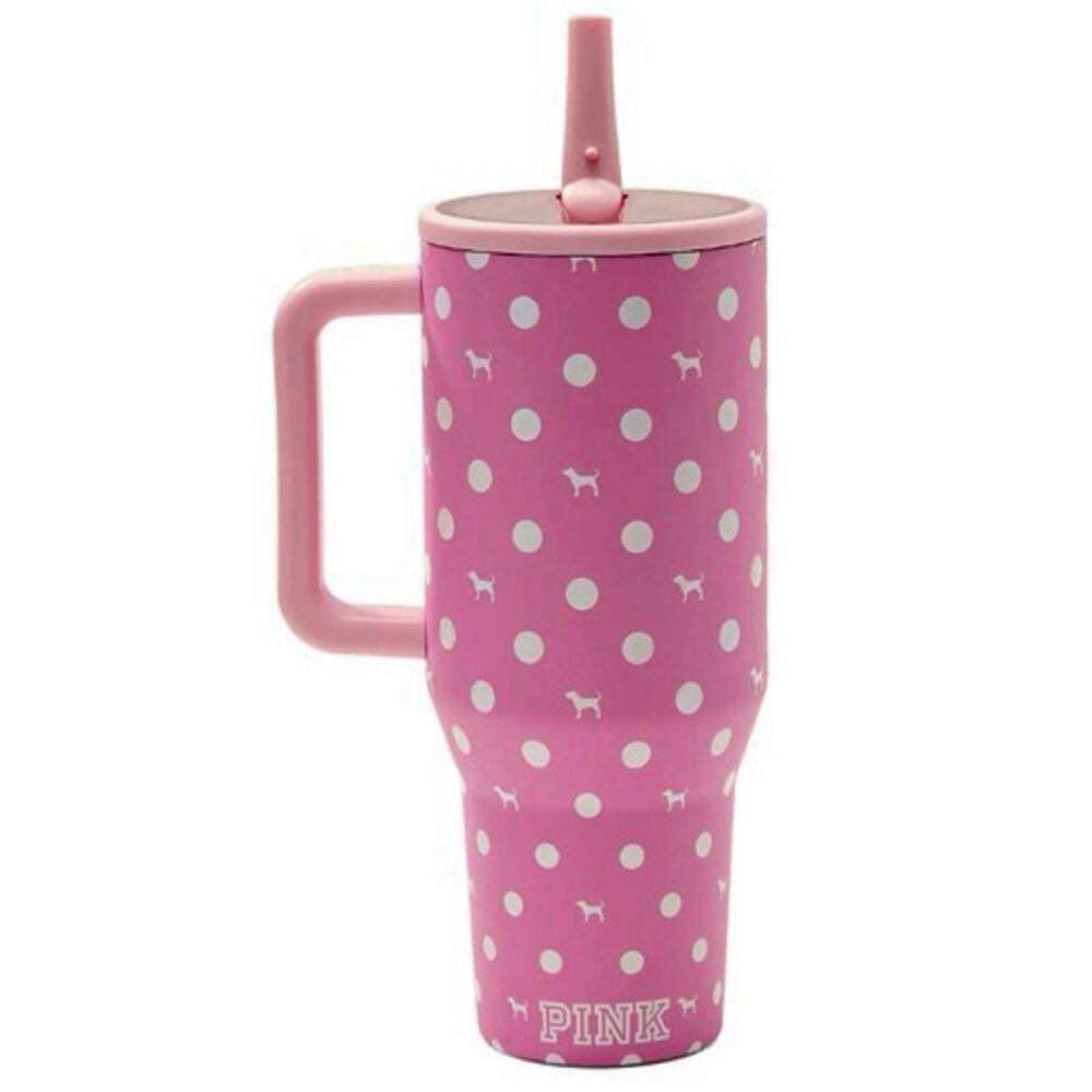 Hydrojug x VS PINK 32 oz Traveler, PINK DOT DOG